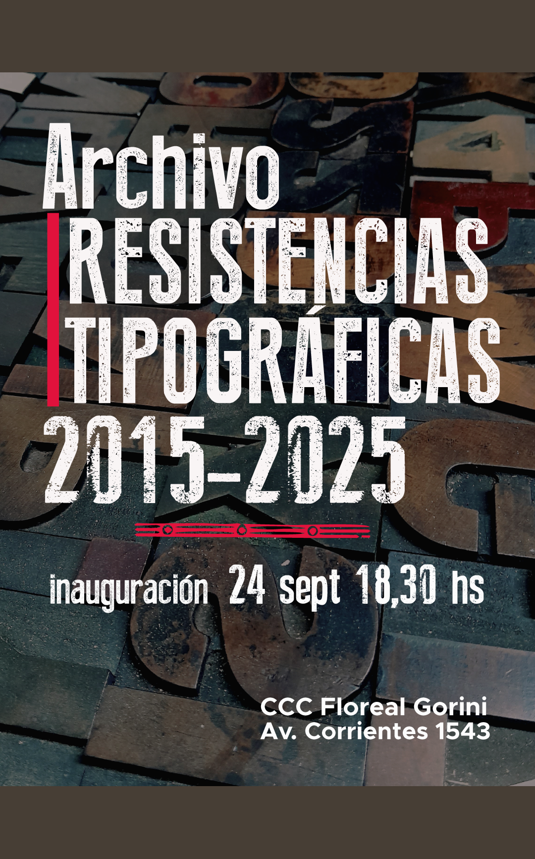 resistencias tipograficas